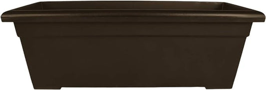The HC Companies 28" Romana Planter in Chocolate