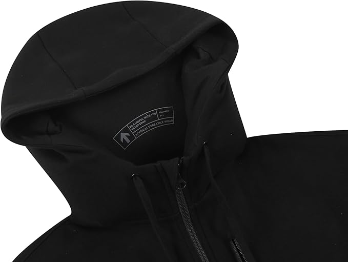 Full Zip Hoodie – Inflatable Built-in Travel Pillow – Comfortable Rest On-The-Go – Perfect for Airplane and Trips