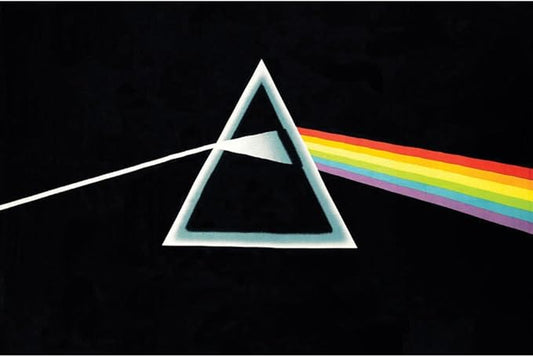 Sunshine Joy Pink Floyd Tapestry The Dark Side of the Moon Classic Black Wall Art 60x90 Inches