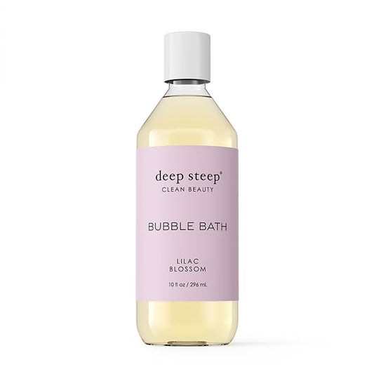 Deep Steep Bubble Bath 10 Ounce (Pack of 1) (10 Fl Oz (Pack of 1), Lilac Blossom)