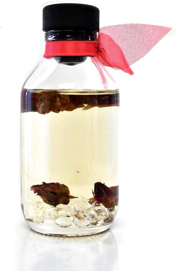 LOVSPA Velvet Rose Reed Diffuser Set - Floral Scent Diffuser for Home with Long Lasting Fragrance - Non-Toxic Oil Reed Diffuser - Made in The USA