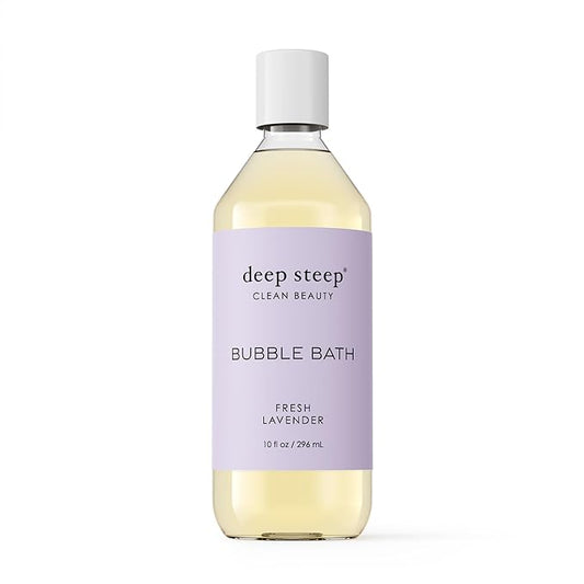 Deep Steep Bubble Bath, 10 oz (Fresh Lavender)