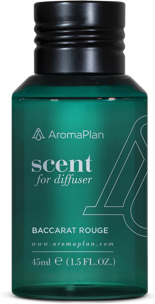 Aromaplan Hotel Scents Inspired by Baccarat Rouge, 1.5 Fl Oz (45 ml)- Home Luxury Aroma & Hotel Fragrance Essential Oil for Aromatherapy- USA Made, Bolder Aroma & Longer Lasting