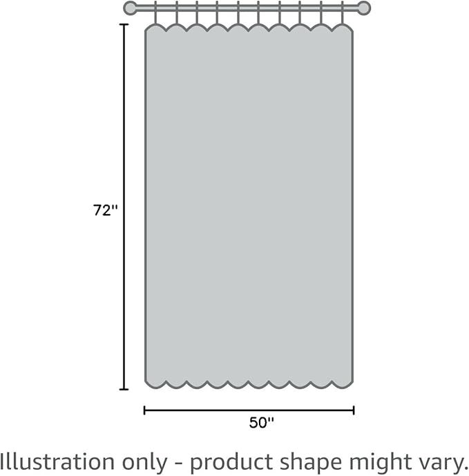 jinchan Linen Light Filtering Curtains 50W x 72L Inch Ecru for Living Room Farmhouse Boho Laced Curtains Back Tab Rod Pocket Drapes 2-Panel Set