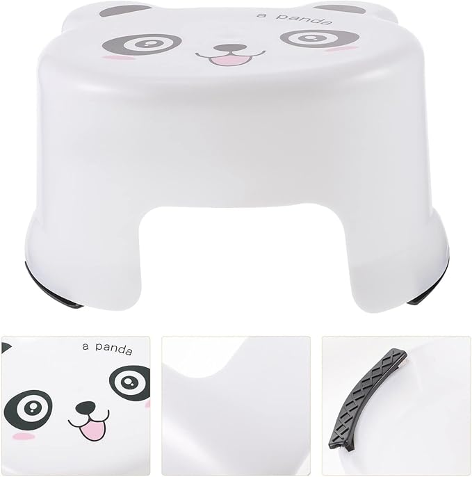 Plastic Stool Anti- Skid Step Stool Step Stool, 1 Pc Bathroom Stool Toilet Step Stool Anti-Skid Step Stool Potty Training Aid Thick Plastic Stool for Adults