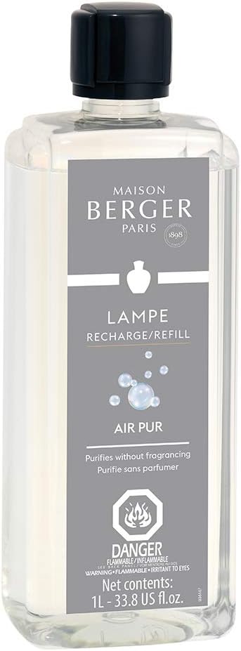 MAISON BERGER - Air Pur So Neutral - Lampe Berger Fragrance Refill for Home Fragrance Oil Diffuser - Air Freshener - 33.8 Fluid Ounces - 1 Liter
