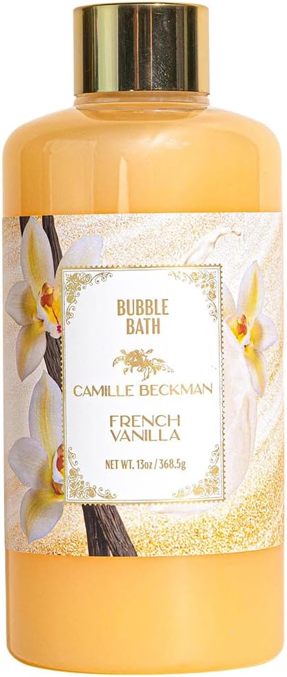 Camille Beckman Bubble Bath, French Vanilla, 13 Ounce