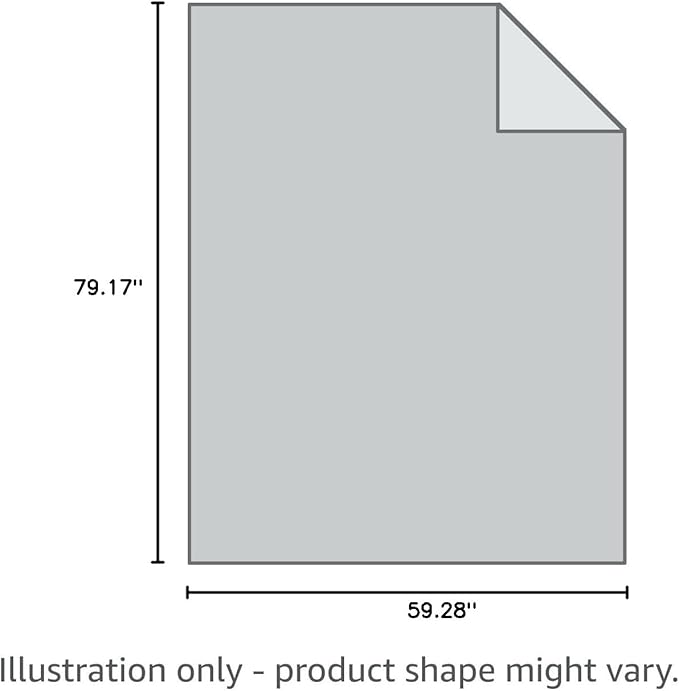 Exclusivo Mezcla Fleece Blanket Twin Size for Bed, Super Soft and Warm, All Season Use, Cozy, Plush, Lightweight, 60x80 Inches Dark Grey