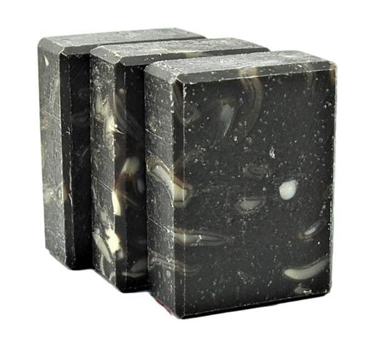Pine Tar Soap - With Eucalyptus and lemon Essential Oils Pine Tar Soap For Men With Activated Charcoal & Colloidal Oatmeal. Made in USA- 3 Bar Pack 15 + Oz