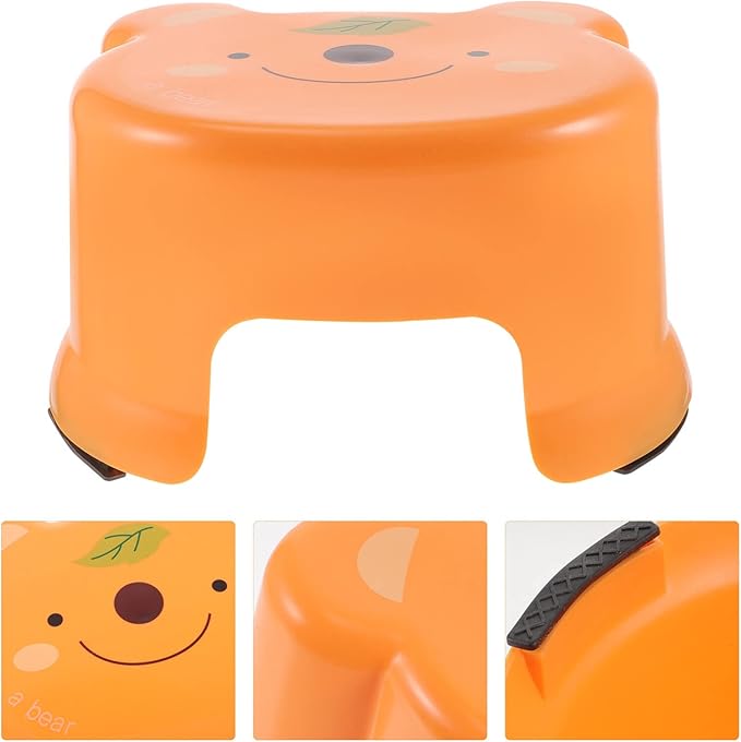 Step Stool, 1 Pc Bathroom Stool Toilet Step Stool Anti-Skid Step Stool Potty Training Aid