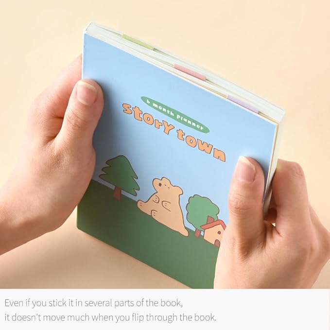 Monolike Magnetic Bookmarks Storytown Momo Series.1, Set of 5