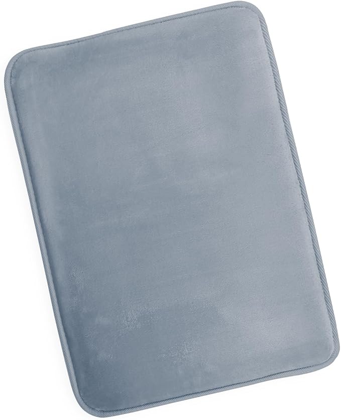 Clara Clark Bathroom Rugs, Velvet Memory Foam Bath Mat, Non-Slip Bath Rugs, Machine Wash, Dries Quickly, Ultra Soft Plush Bath Mats for Bathroom,