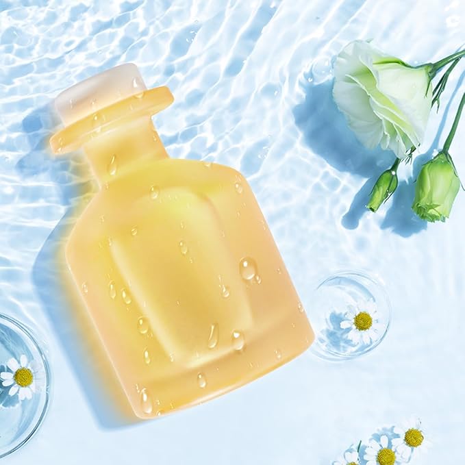 Reed Diffuser - BlackBerry Pineapple 3.38oz (100ml) 1 Pack Essential Oil Reed Diffuser Set with 8 Sticks, Long Lasting Fragrance for Home, Bathroom, Bedroom, Room, Decor