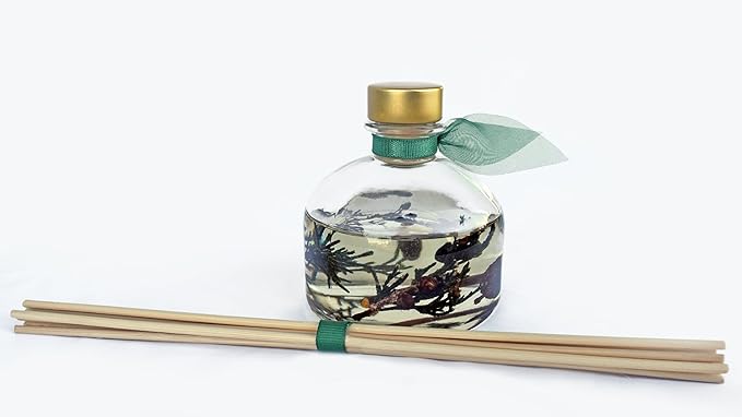 LOVSPA Winter Forest Pine Reed Diffuser Set | Juniper Berries, Sandalwood & Cedar Notes | Made with Real Botanicals | Proudly Made in The USA