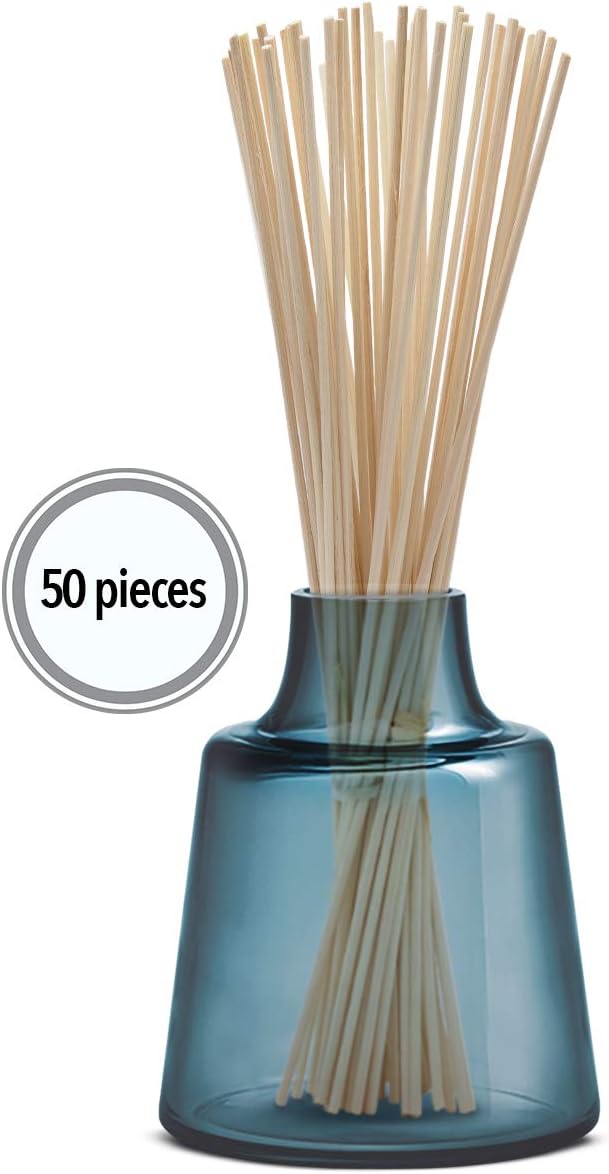 Reed Diffuser Replacement Bamboo Sticks 50pcs - 25cm - 3-5mm for Room Fragrance Oil Diffuser - Room Aromas