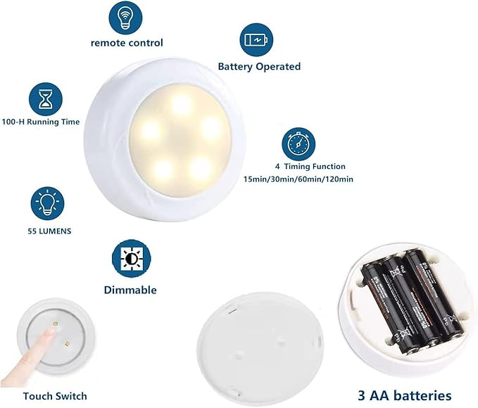 GYY KEFA Battery Operated Wall Lights Indoor with Remote,2 Pieces of Bedroom Bedside Chandelier Modern Minimalist LED Light Luxury Living Room Study Wall Lamp Porch Staircase Aisle Lamps