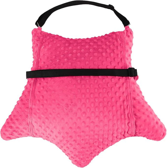 Hysterectomy Pillow with Pocket for Ice/Hot Packs, Abdominal Surgery Recovery Pillow for Women, Post-Surgery Support Cushion(Pink)