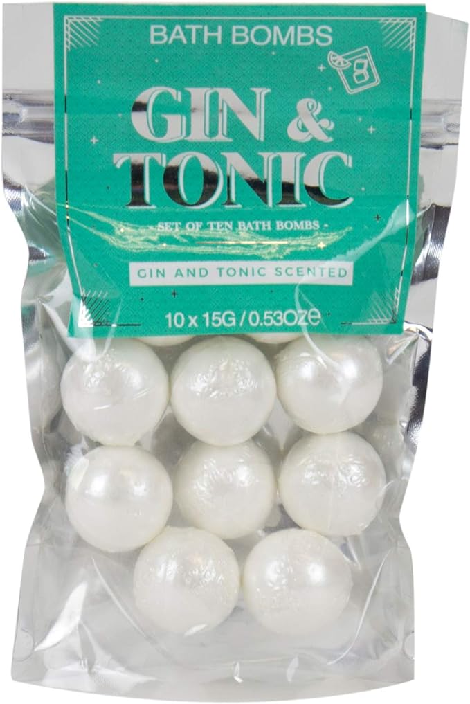 Gin and Tonic Bath Bombs