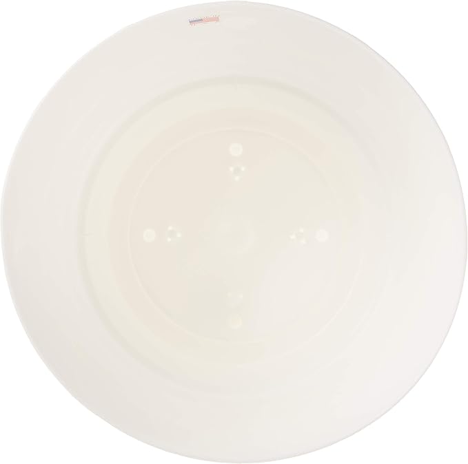 Novelty Majestic Full Depth Round Cylinder Pot, Glossy White, 8-Inch (10082)