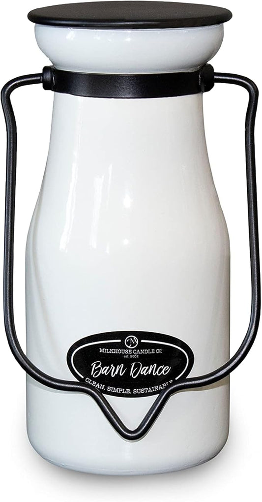 Milkhouse Candle Company, Creamery Glow Collection Scented Soy Candle: Butter Jar Candle, Barn Dance, 8oz