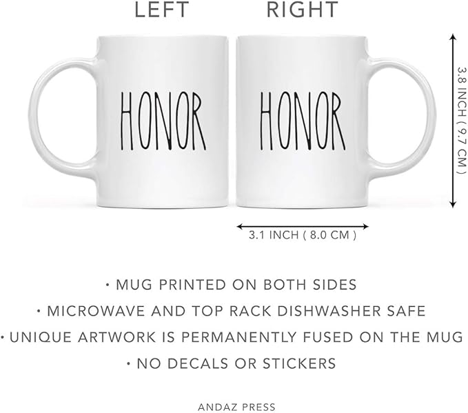 Andaz Press Rustic Farmhouse Kitchen Decor 11oz. Ceramic Coffee Tea Mug, Minimalist Birthday Idea, Includes Gift Box