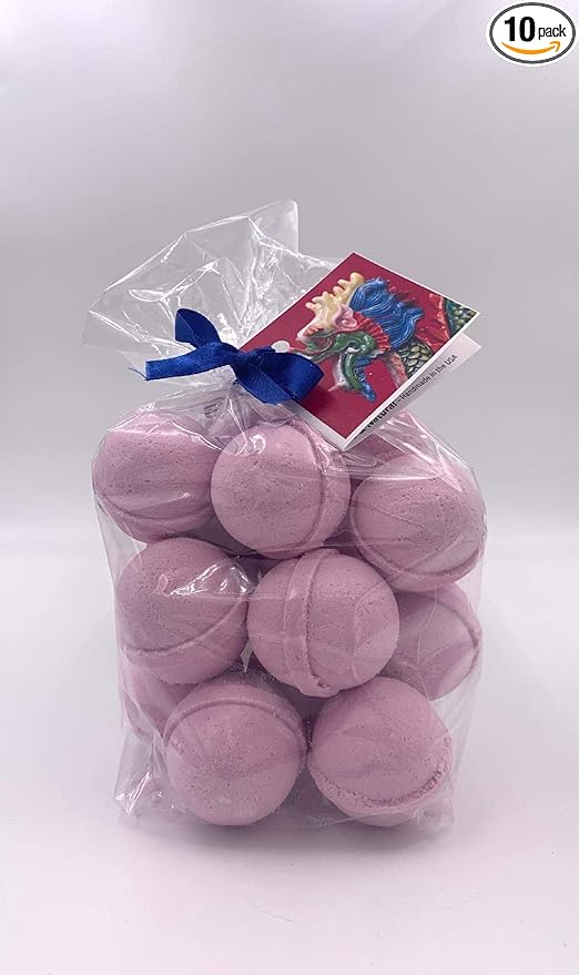 Dragon Blood Fizzies: USA Made Bath Bombs with Shea Butter, Ultra Moisturizing, Great for Dry Skin (14 Count) Pack of 1