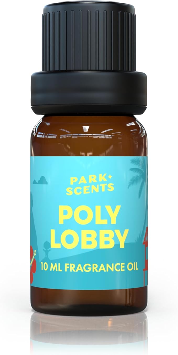 Poly Lobby Fragrance Oil for Standard Diffusers - Luxury Scent: Authentic Replication of The Polynesian Resort Lobby Fragrance at Disneyworld, Orlando FL