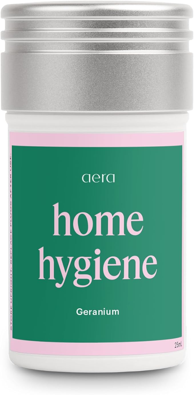 AERA Home Hygiene Geranium - Essential Oil for Home - Soft Pink Petal Fragrance - Geranium, Palmarosa and Clove Essential Oils - Scent Refill - Works with The Diffuser