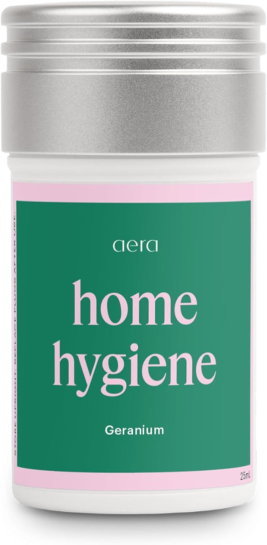 AERA Home Hygiene Geranium - Essential Oil for Home - Soft Pink Petal Fragrance - Geranium, Palmarosa and Clove Essential Oils - Scent Refill - Works with The Diffuser