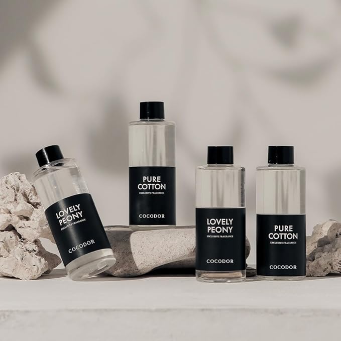 COCODOR Reed Diffuser Oil Refill/April Breeze/6.7oz(200ml)/1 Pack/Aroma Therapy, Home Fragrance, Scented Oils, Oils for Reed Diffuser, Office Décor, Decoration