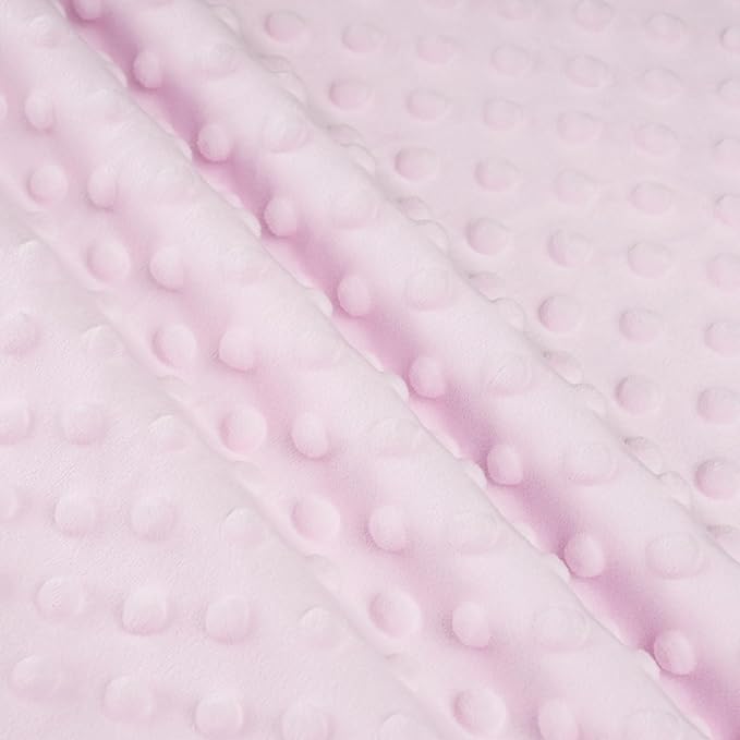 Minky Baby Blanket for Girls, 40x50 Inches Soft Lightweight Micro Fleece Baby Blanket with Double Layer, Dotted Backing, Breathable Receiving Blanket for Newborns, Navy Floral