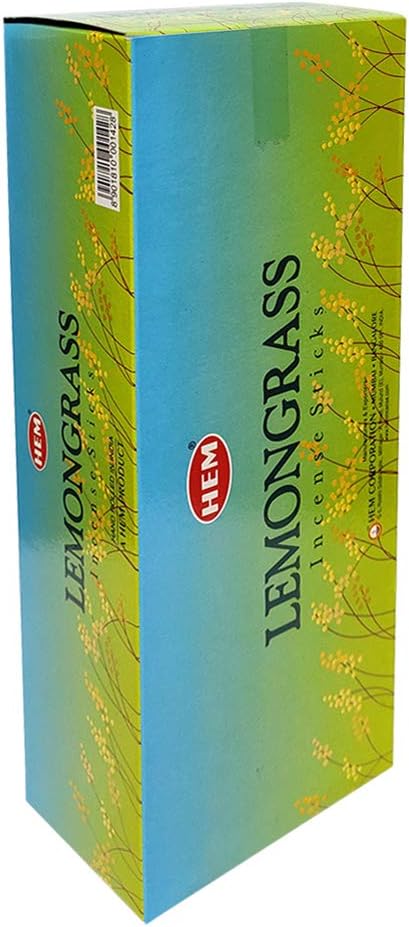 Lemongrass Incense Sticks and Incense Stick Holder Bundle Insence Insense Hem Incense Sticks
