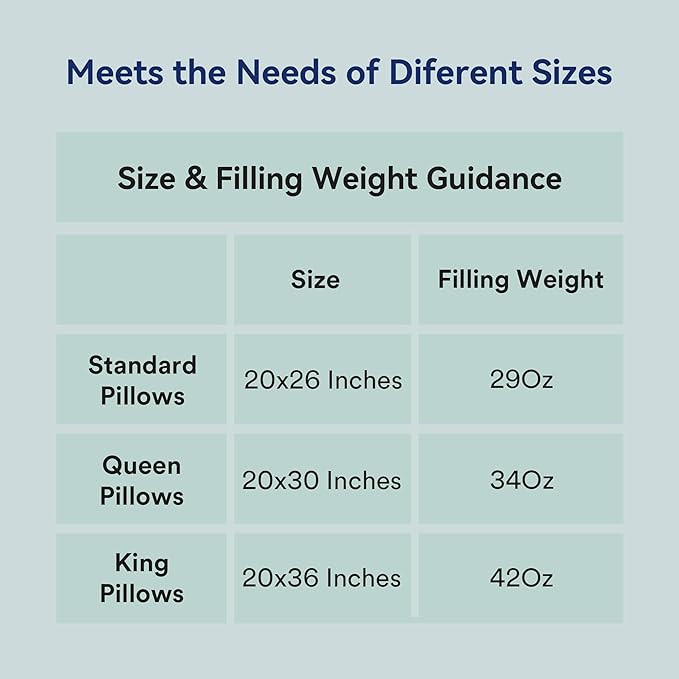 Goose Feather Down Pillows Standard Size Set of 2 - Luxury Soft Feather Down Pillow for Sleeping - Hotel Quality Bed Pillows - Wrapped in Polyester (Solid White, 20x26 Inches)