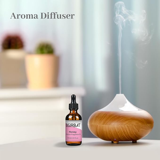 Fragrance Oil Set Ladies, Paris&Honey - Blend Essential Oils for Home, for Aromatherapy Diffuser Humidifier Vaporizer, Reed Diffuser Oils Refills, Highly Concentrated and Long Lasting - 60mlx2