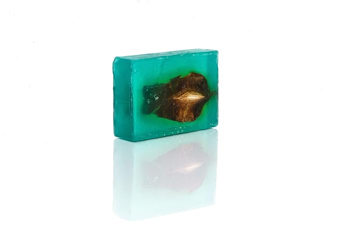 SABUN CO. Eucalyptus Oil Glycerin Soap -100% Handcrafted, Vegan, Moisturizing Natural Bar Soap - Fresh, Minty Scent - Face, Body & Hair Bar [4.23 oz - 120 gr]