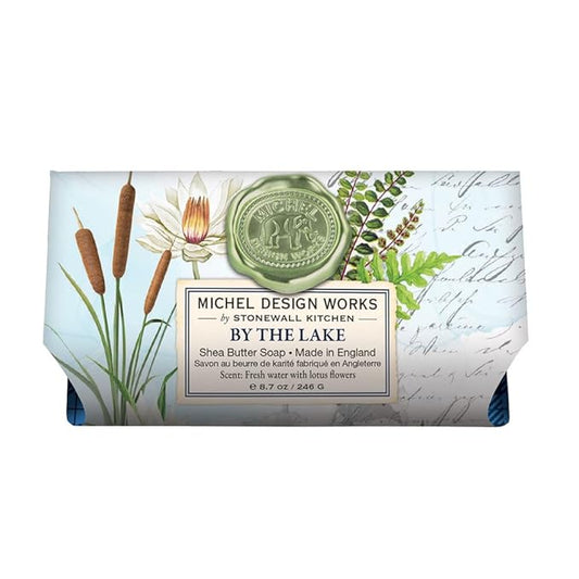 Michel Design Works Large Bath Soap Bar, By the Lake