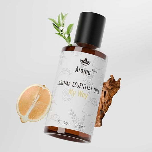 Hotel Scent Essential Oil - My Way - Luxury Hotel Inspired The 1 Hotel South Beach, Home Aromatherapy Diffuser Oil - Lemon, Bergamot - for Diffuser, Humidifier, Ultrasonic, Reed - 150ML