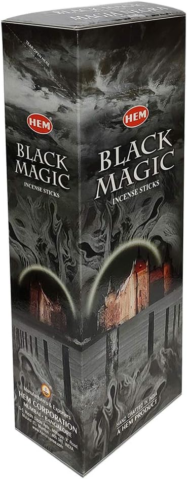 Black Magic Incense Sticks and Incense Stick Holder Bundle Insence Insense Hem Incense Sticks