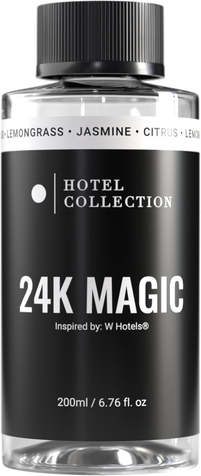 Hotel Collection | 24K Magic Oil Blend | Luxury Hotel Inspired Aromatherapy Scent Diffuser Oil | Citrus, Lemongrass and Jasmine 6.7 fl oz 200 mL
