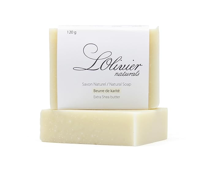 L'OLIVIER NATURALS Bar Soap 2 Pack (Original Shea Butter)