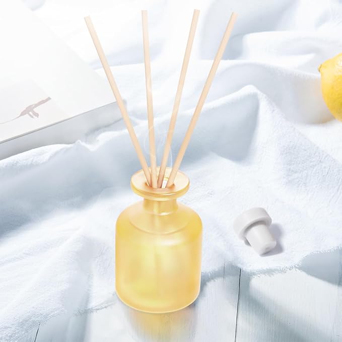 Reed Diffuser - BlackBerry Pineapple 3.38oz (100ml) 1 Pack Essential Oil Reed Diffuser Set with 8 Sticks, Long Lasting Fragrance for Home, Bathroom, Bedroom, Room, Decor