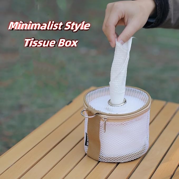 Hanging Tissue Box for caming, GSZJH-03-11, Blown