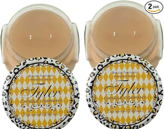 Tyler Candle Co 22oz Unprecedented Candle (2 Pack of 22 oz)