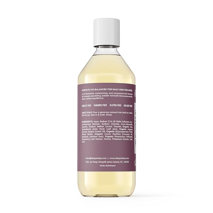 Deep Steep Bubble Bath 10 Ounce (Pack of 1) (10 Fl Oz (Pack of 1), Fig Apricot)