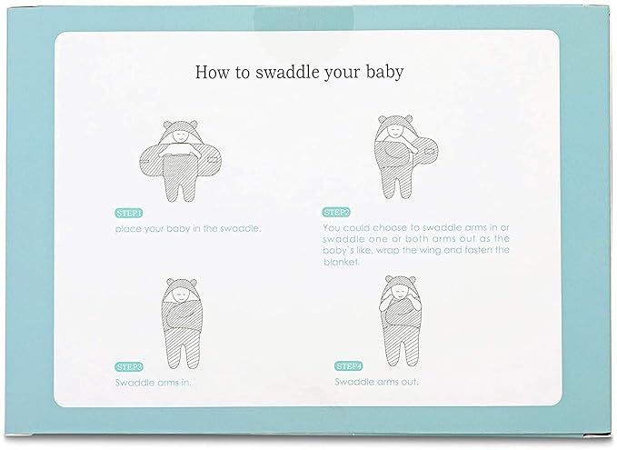 BlueMello Swaddle Blanket | Ultra-Soft Plush Essential for Infants 0-6 Months | Receiving Swaddling Wrap Grey | Ideal Newborn Registry and Toddler Boy Accessories | Perfect Baby Girl Shower Gift