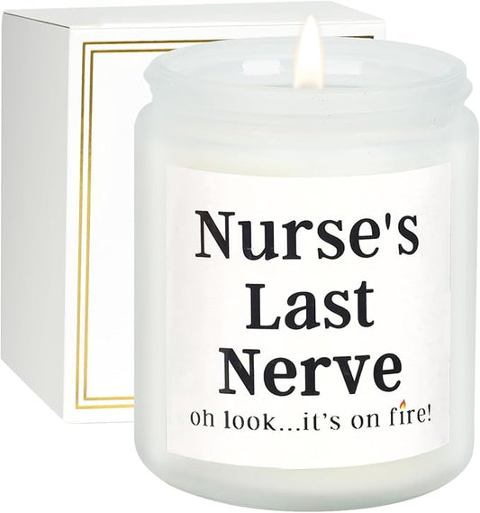 Nurse Appreciation Candles with Box Nurse Appreciation Week Gifts for Women Retirement Birthday Presents