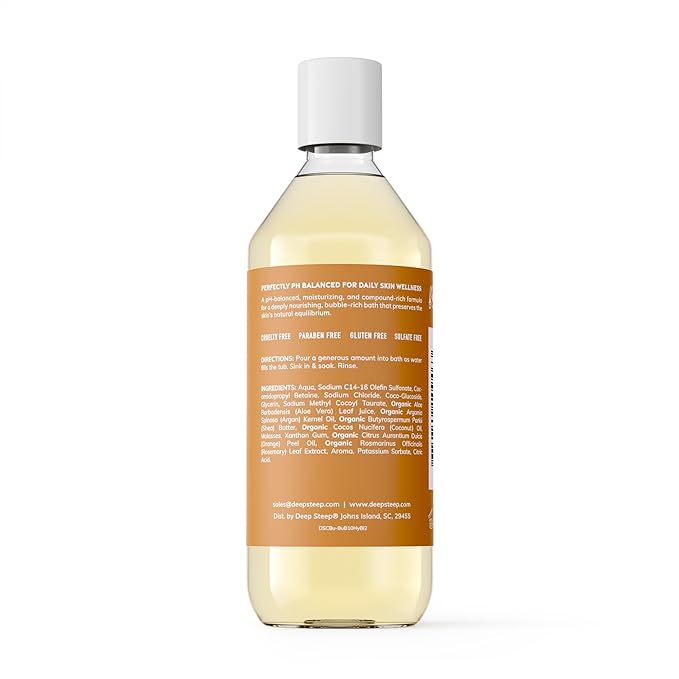 Deep Steep Bubble Bath 10 Ounce (Pack of 1) (10 Fl Oz (Pack of 1), Honey Blossom)
