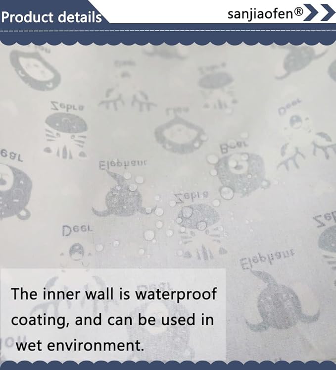 Kids Laundry Hamper,Baby Laundry Basket Animal Storage Baskets for Kids Room Decor,Nursery Hamper,Bedroom,Toy Organizer,(Animals) …