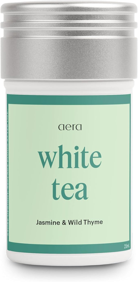 Aera White Tea - Essential Oil for Home - Elegant embrace Fragrance - Notes of White Tea, Jasmine and Thyme - Scent Refill - Works with the Aera Diffuser