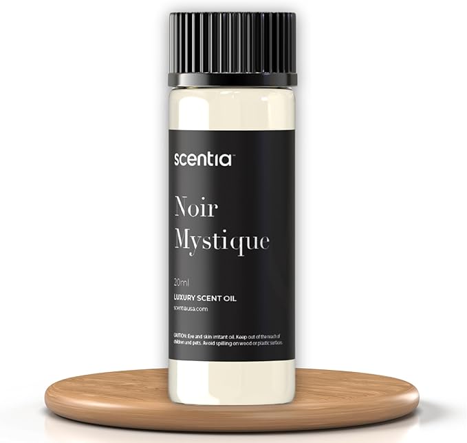 Hotel Diffuser Oil Inspired by The Edition Hotel Scent - 20 mL 0.67 fl oz - Essential Oil Blend Rose, Bergamot, Lemon and Musk Notes for Aromatherapy Diffusers and Humidifiers - Noir Mystique